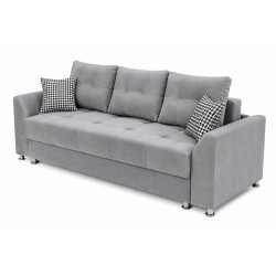 Canapea extensibilă modernă gri PRESTIJ  A-32
